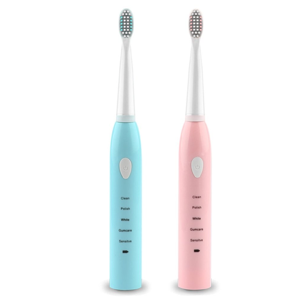 Powerful Sonic Ultrasonic Electric Toothbrush Usb Charging Rechargeable Toothbrush Washable Electronic Whitening Toothbrush 3C