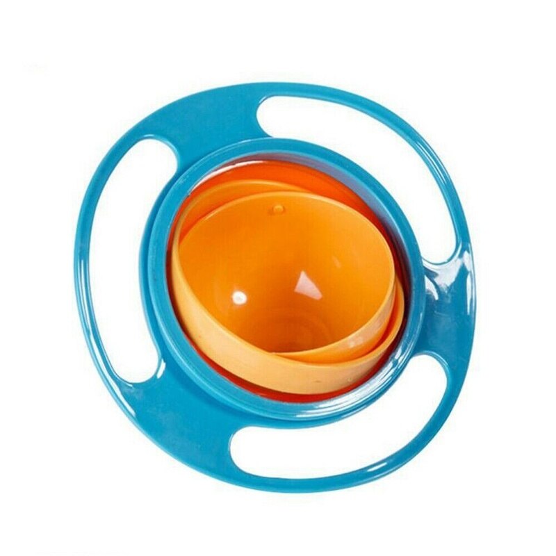 Uniwersalna miska na gyros miska niewysypka dzieci obrotowy balans nowość żyroskop parasol 360 obrót odporny na zalanie miska dla dzieci