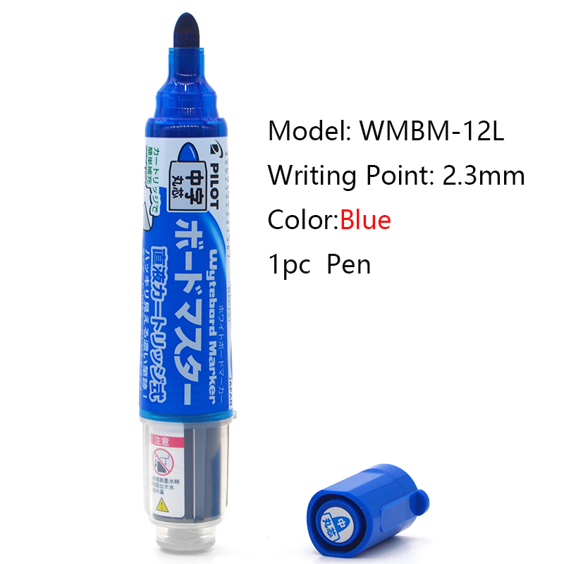 Piloot Whiteboard Marker 1.7/2.2-5.2/2.3Mm Tips Droog-Uitwissen Wbma Markers, Hervulbare Vloeibare Inkt Japan Briefpapier School Office Kits: Army Green