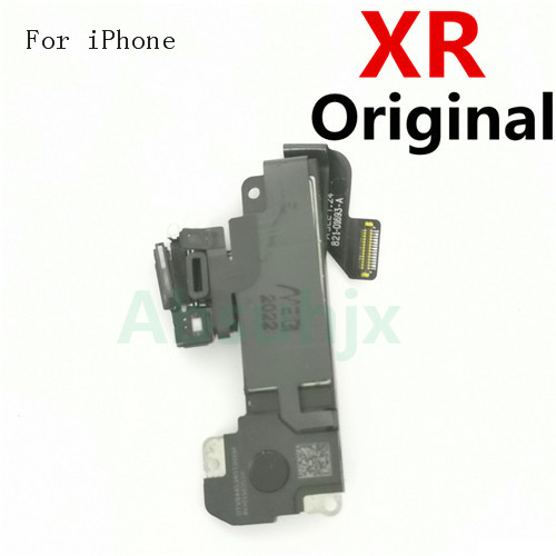 oben Vorderseite Ohrhörer biegen Kabel Für iPhone X XS XR 11 Profi Max 12 Mini Sensor Nähe Kleine Kopfhörer Ohr lautsprecher Headset Teile: transparent