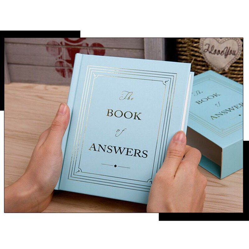 "Answers Book"Big Hard Cover Journal Diary Blank Papers Notebook Study Working Journal Pocket Memo Stationery: C