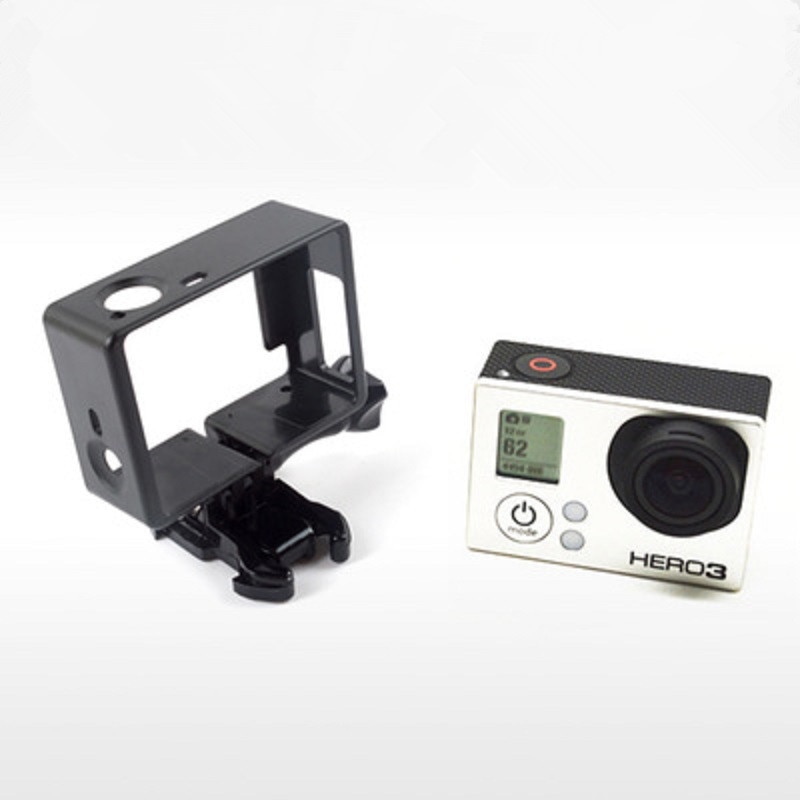 Brede frame rand beschermende behuizing of beschermende rand frame behuizing montage standaard voor gopro hero 3 3+ 4