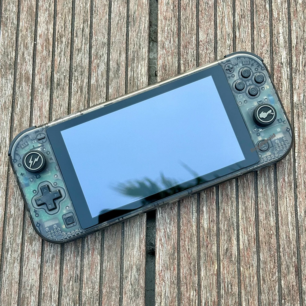 Para Switch Lite para consola de juegos NS LITE, carcasa de repuesto, botones y acceso de modificación de pantalla de película de vidrio templado