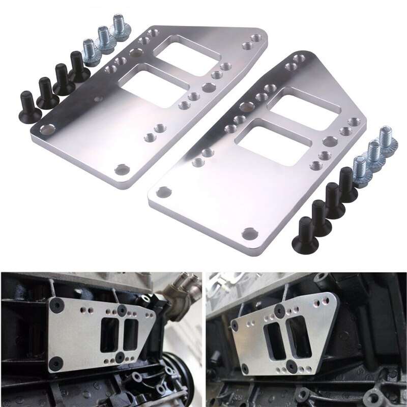 LS1 Conversion Motor Mount Adapter Plates Billet Aluminum LS Swap LS Conversion for Chevelle Camaro Nova