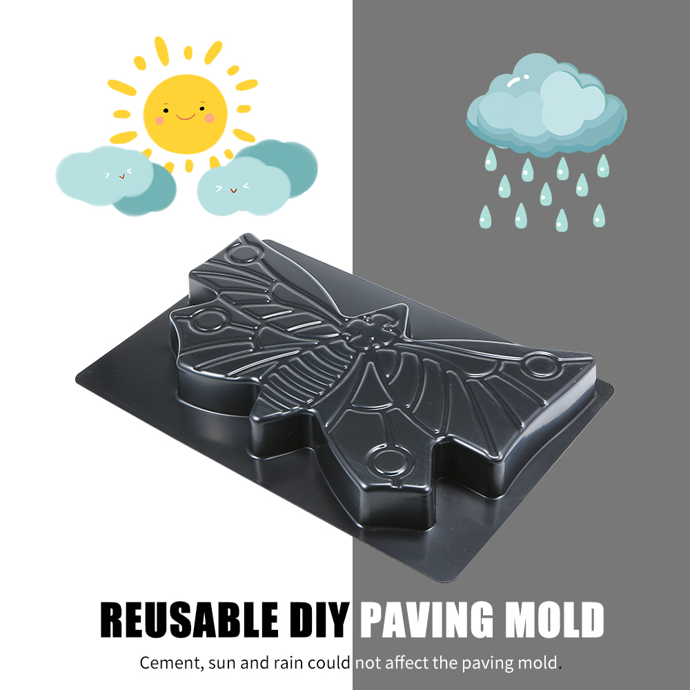 DIY Paving Mould Brick Stone Road Path Maker Mould DIY Lawn Concrete Paving Garden Patio Path Molds Walkway Moulds