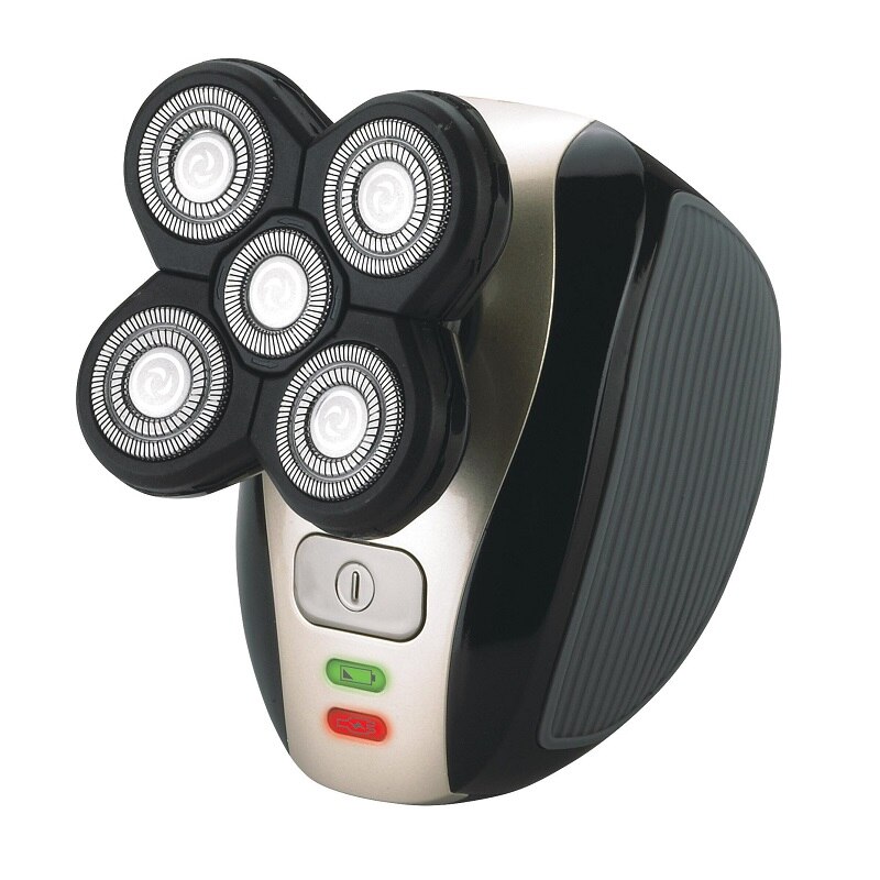 5 In 1 Multifunctionele Elektrische Scheerapparaat Nat Droog Voor Mannen Scheerapparaat Oplaadbare Bald Head Scheren Machine Baard Trimmer: Oranje