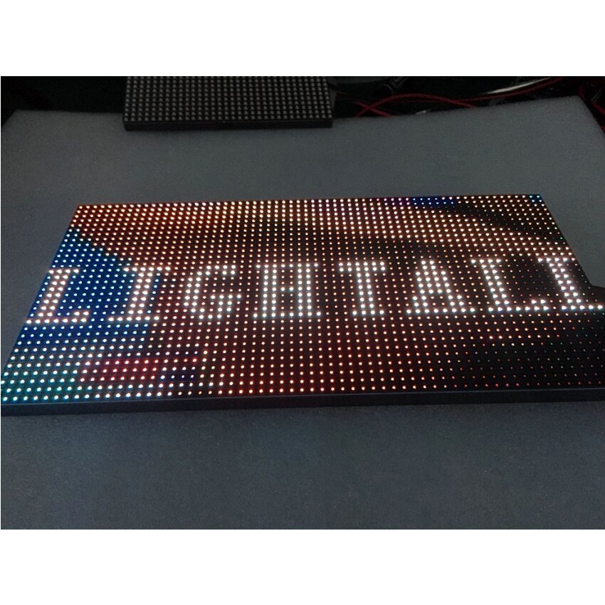 LED Matrix 64x32Punkte Modul Voll Farbe SMD RGB 256*128mm 1/8S LED Anzeige Tafel Werbung vedio Zauberstab