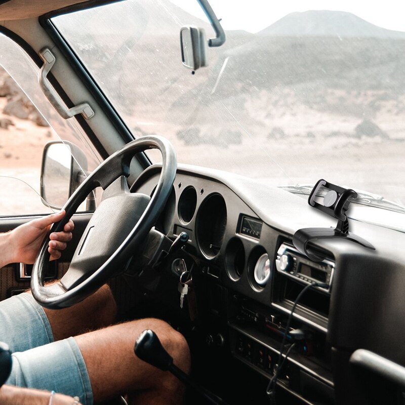 Universal Car Phone Holder Head Up Mount Clip Mobile Smart Phone Gps Stand Bracket for Iphone 6 6S 7 8 Plus