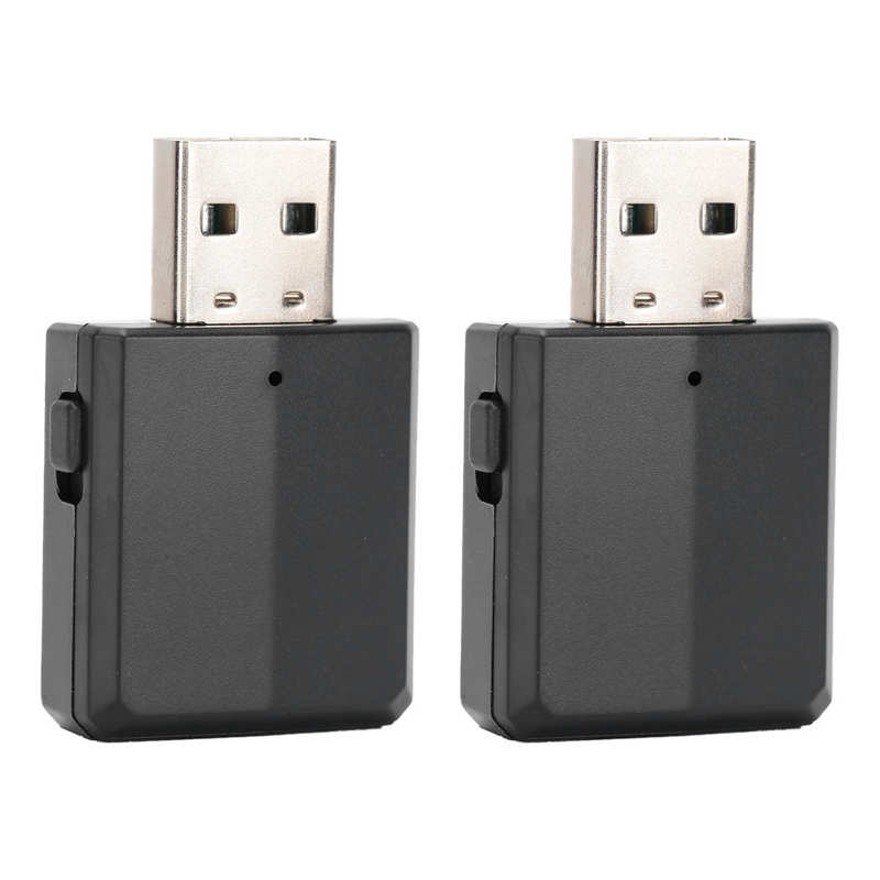 Wireless Audio Adapter 5.0 Audio Transmitter Receiver 2 in 1 Adapter for TV Car Computer Receiver