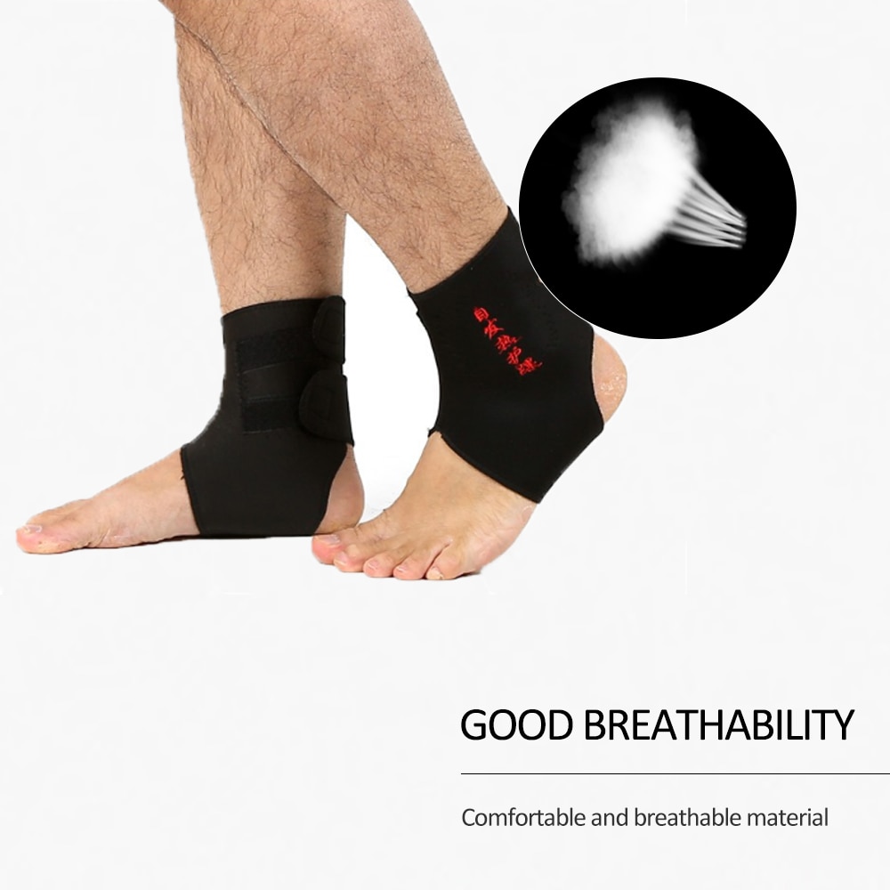 Toermalijn Zelf Verwarming Magnetische Therapie Voet Enkel Massage Riem Pad