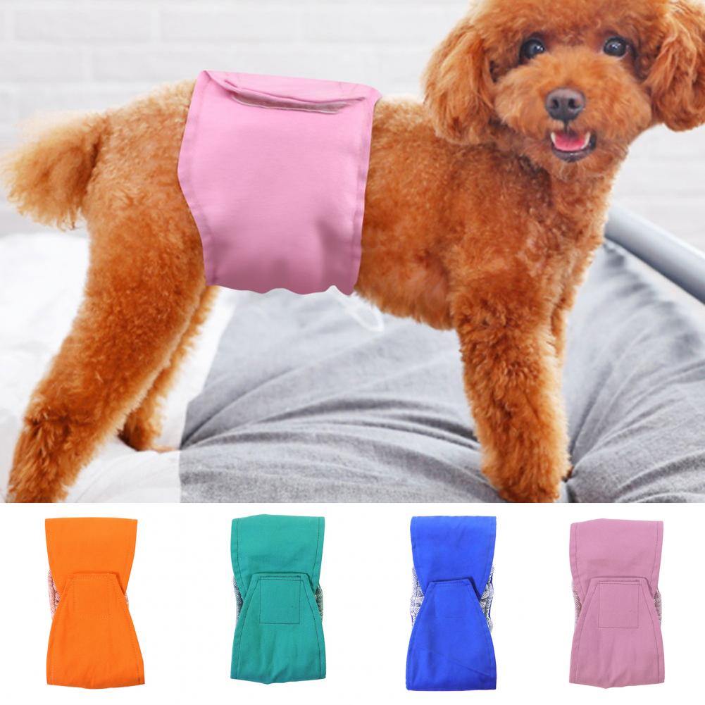 Soft Pet Sanitary Pants Comfortable Breathable Unisex Puppy Dog Menstrual Period Pants
