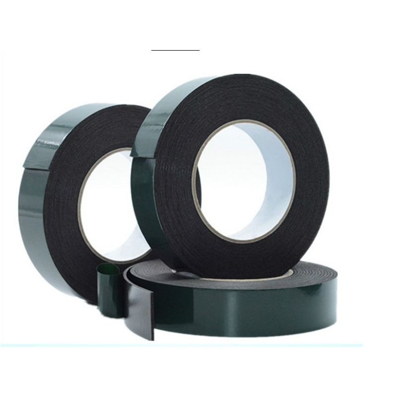 1Mm Dikke 10M Dubbelzijdige Tape Sterke Lijm Zwarte Foam Tape Voor Mobiele Telefoon Reparatie Pakking Screen Pcb stofdicht