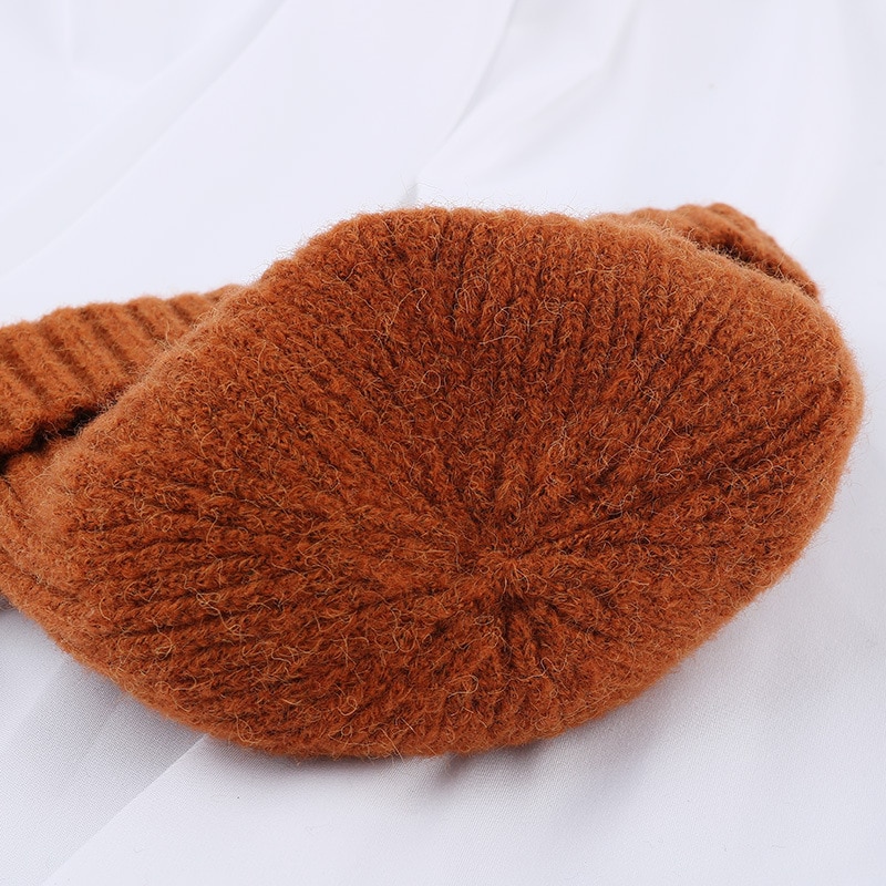 Mode Mannen Beanie Winter Gebreide Muts Jongen Skullcap Sailor Cap Manchetten Retro Navy Korte Hoed Effen Kleur Unisex herfst Warm Cap