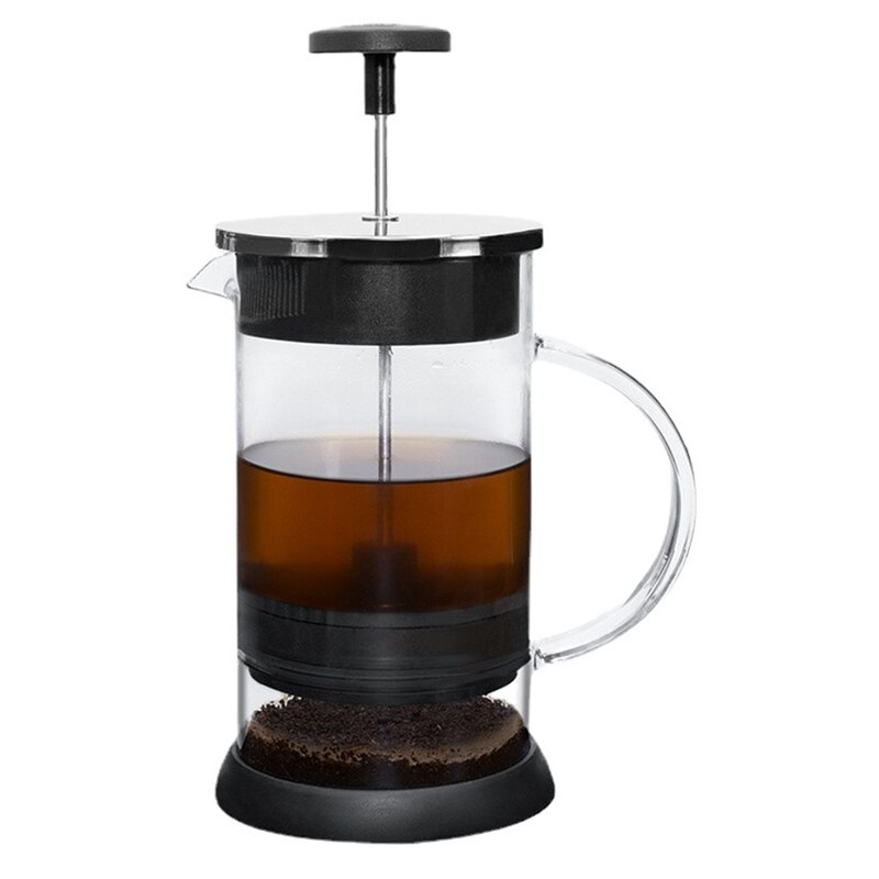 1000Ml Glass French Press Pot Heat-Resistant Coffee Maker Tea Filter Cup Lockable Concentration Method Press Pot