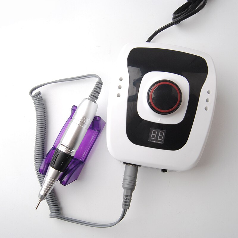35000RPM Electric Nail Drill Machine Manicure Drill Machine Pedicure Nail Drill Machine Speed Display Nail Drill