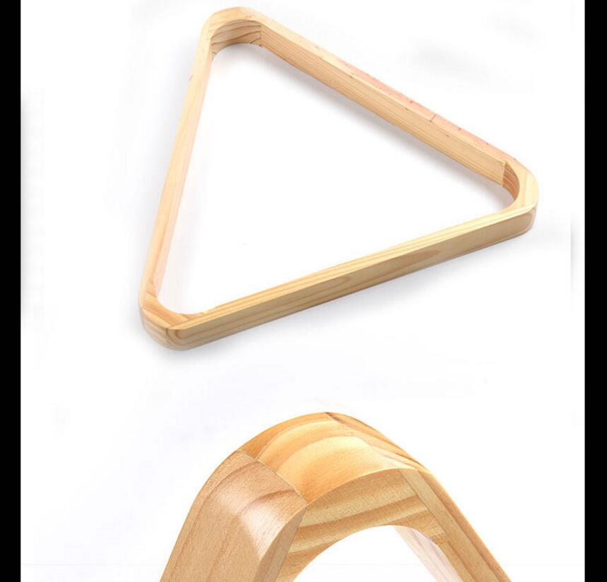 O'MIN Triangle Box Pendulum Snooker Table Accessories All Solid Wood Triangle Rack Durable Made In China