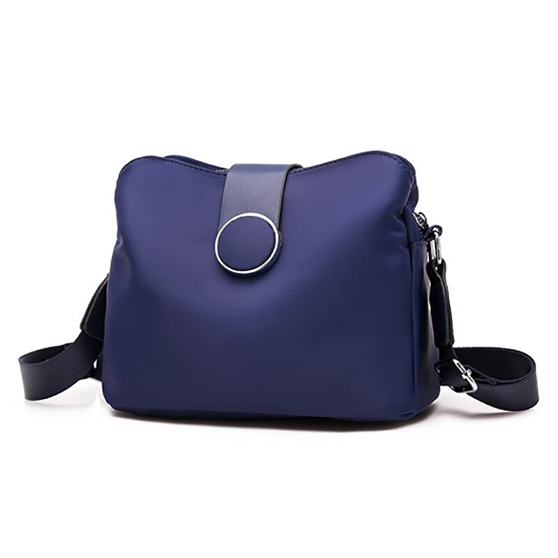 Dametaske sommer super stilfulde håndtasker kvinder tasker kvinde messenger skulder crossbody taske super sælger: Blå