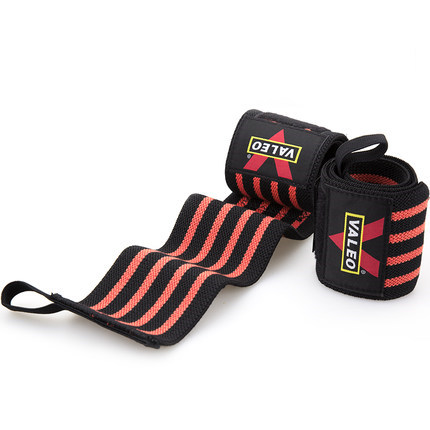 Sport håndledsbandage elastisk håndledsbøjle håndarmbånd til fitness vægtløftning styrketræning crossfit håndledsbind støtte: Orange