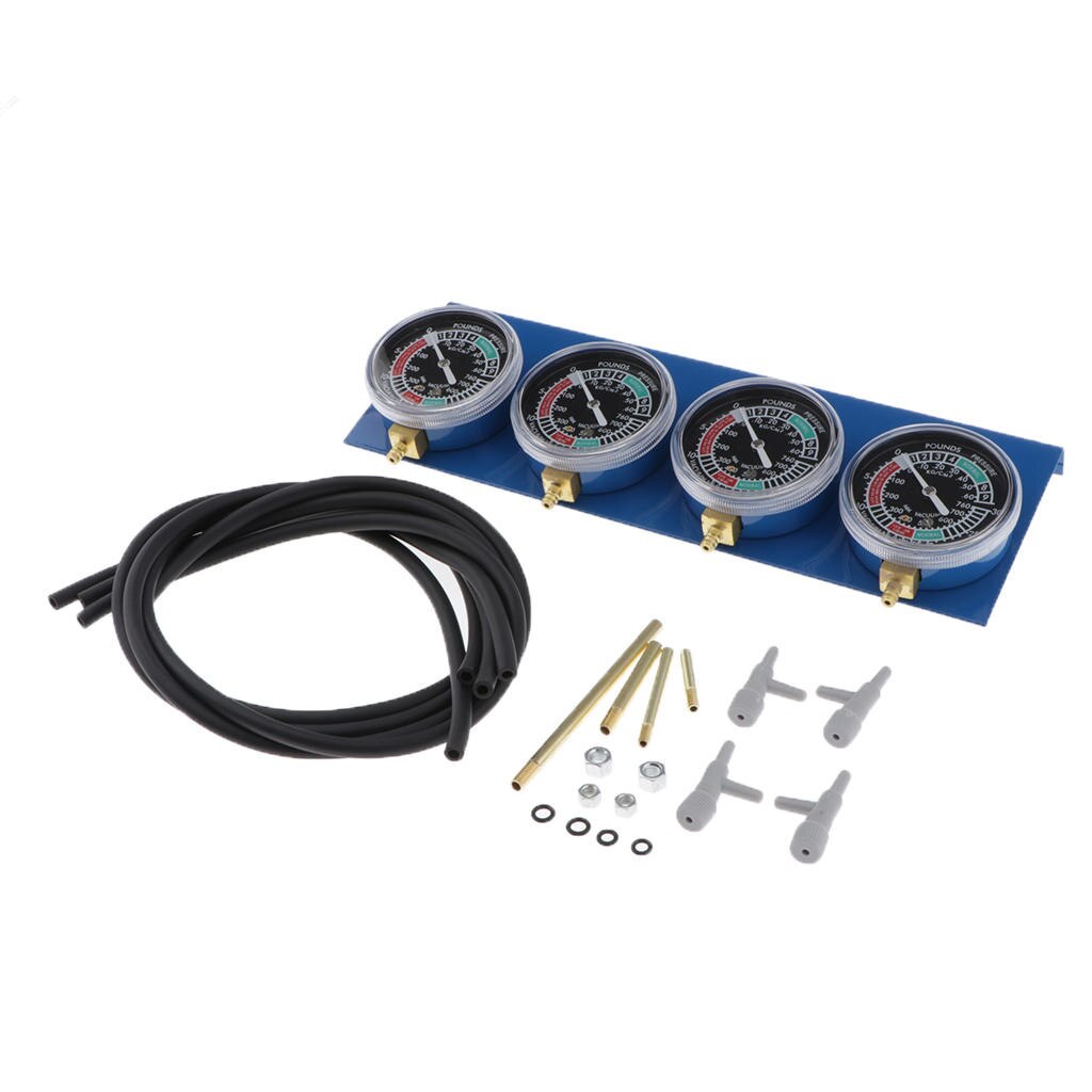 2 Pack Motorcycle Carb Carburettor Synchronizer Vacuum Balancer Gauge 4 Cylinder