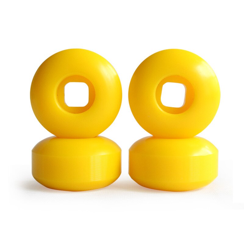 4Pcs/Set 95A PU Skateboard Longboard Wheels 52X32mm Downspeed Sliding Wheels Skateboard Accessories Road Skate Motion Wheels: Yellow