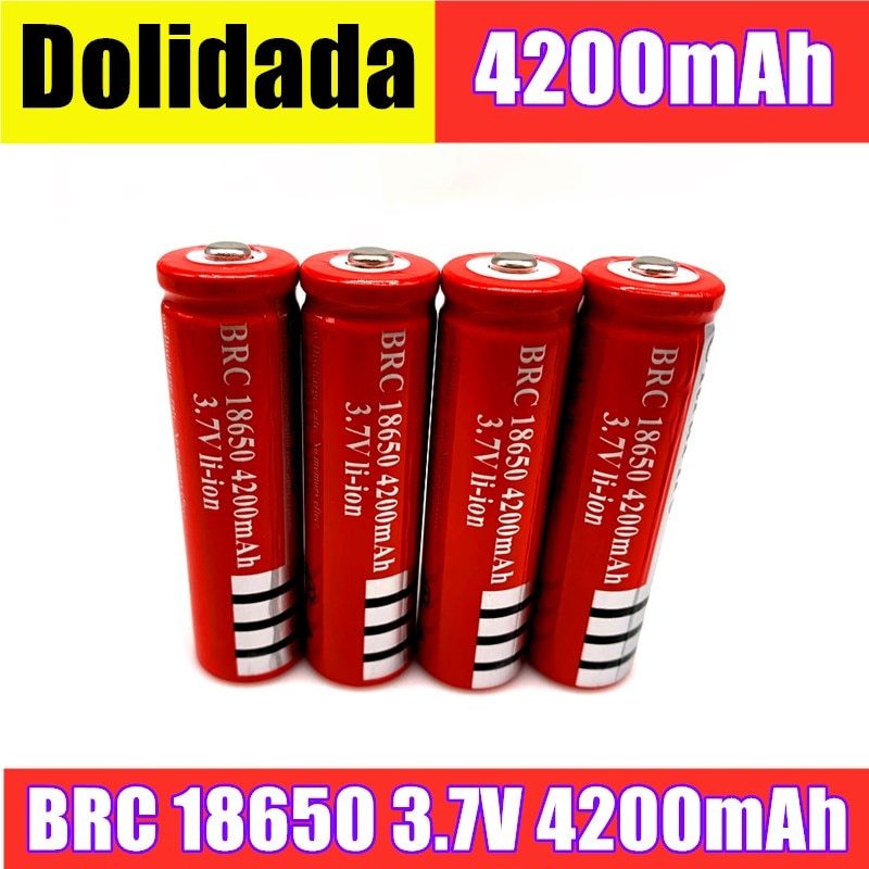 100% neue Original 18650 3,7 V 4200 mAh 18650 Lithium-Akku Für GTL EvreFire Taschenlampe batterien