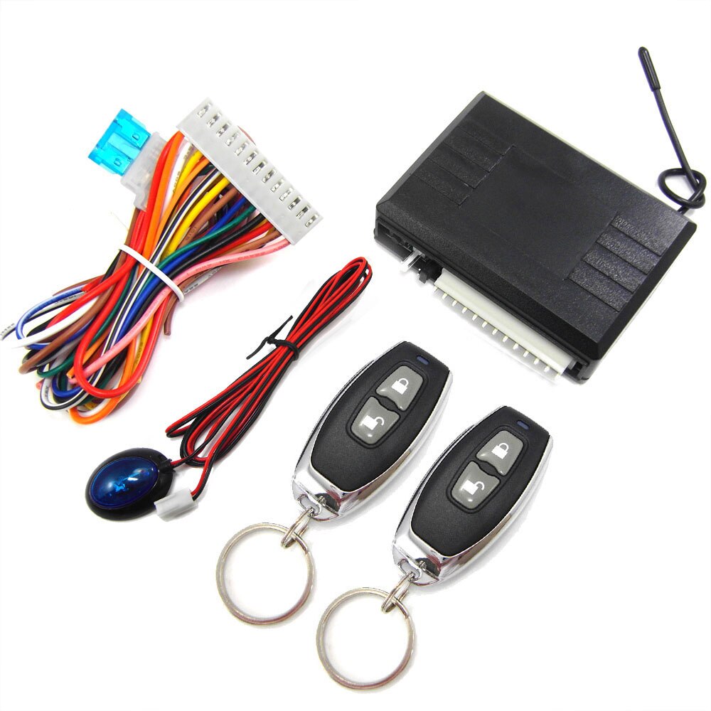 Vehemo 12V Vergrendeling Keyless Entry System Deur Keyless Entry Universele Auto Keyless Entry Systeem Afstandsbediening Auto 'S