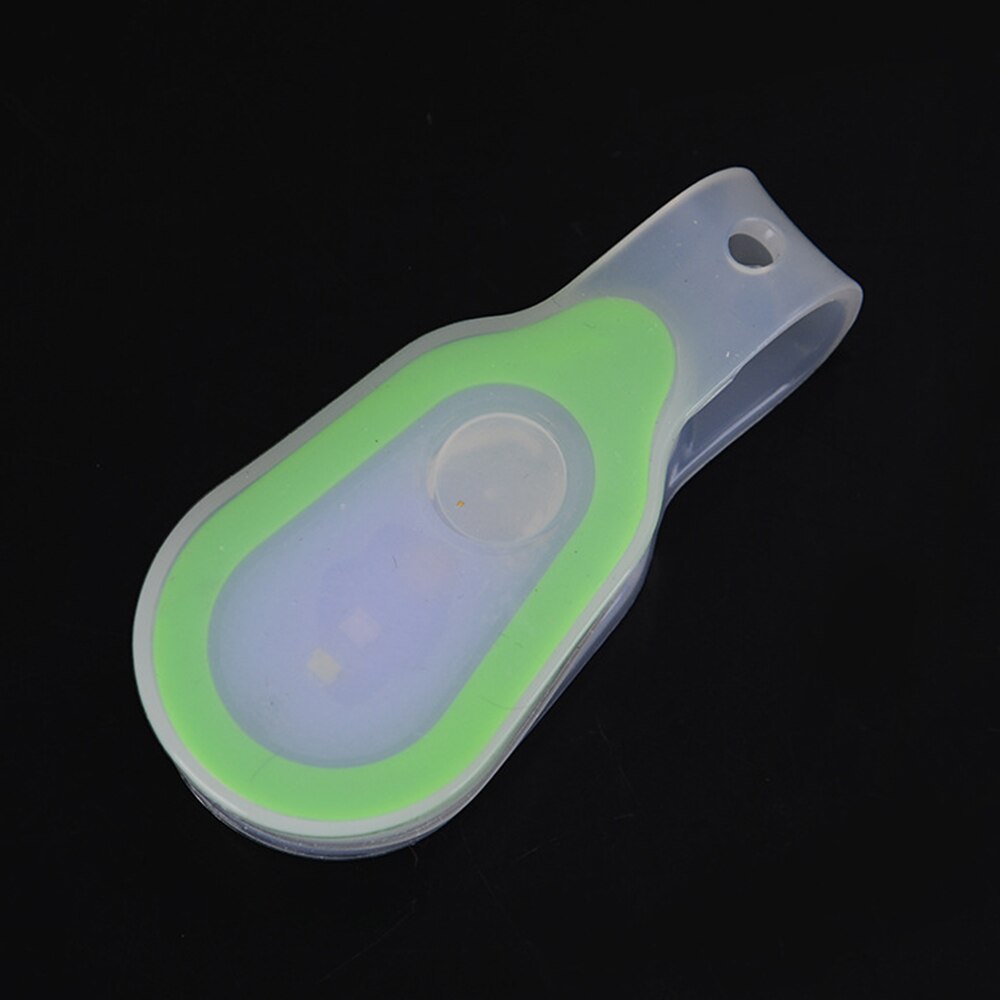 Led lommelygter clip on lommelygte nat sikkerhed sygepleje nat lys håndfri stærk magnetisk lommelygte til gå løb: Grøn