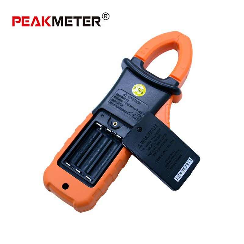 PEAKMETER PM2108 Digital Clamp Meter w/Backlight Earth Ground Unit Megohmmeter Resistance Earth Tester Multimeter Multimetro