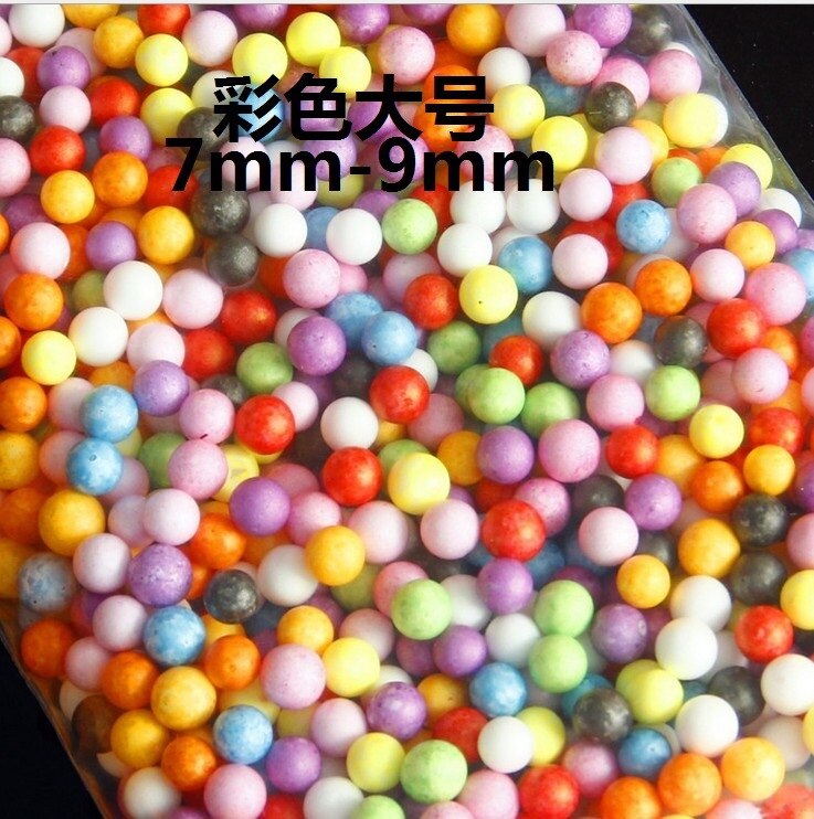 1 Pcs Eenvoudige Witte Schuim Sneeuwvlok Diy Decoratie Kunstmatige Sneeuw Sneeuwvlokken Super Party Magic Prop Christmas Party Decoratie: 7mm-9mm