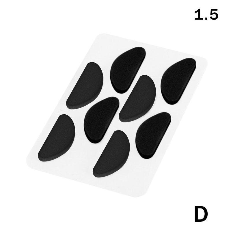 4 paar neuspads voor brillen, zelfklevende siliconen neuspads, antislip, witte dunne neuspads voor brillen, brillen en zonnebrillen: D