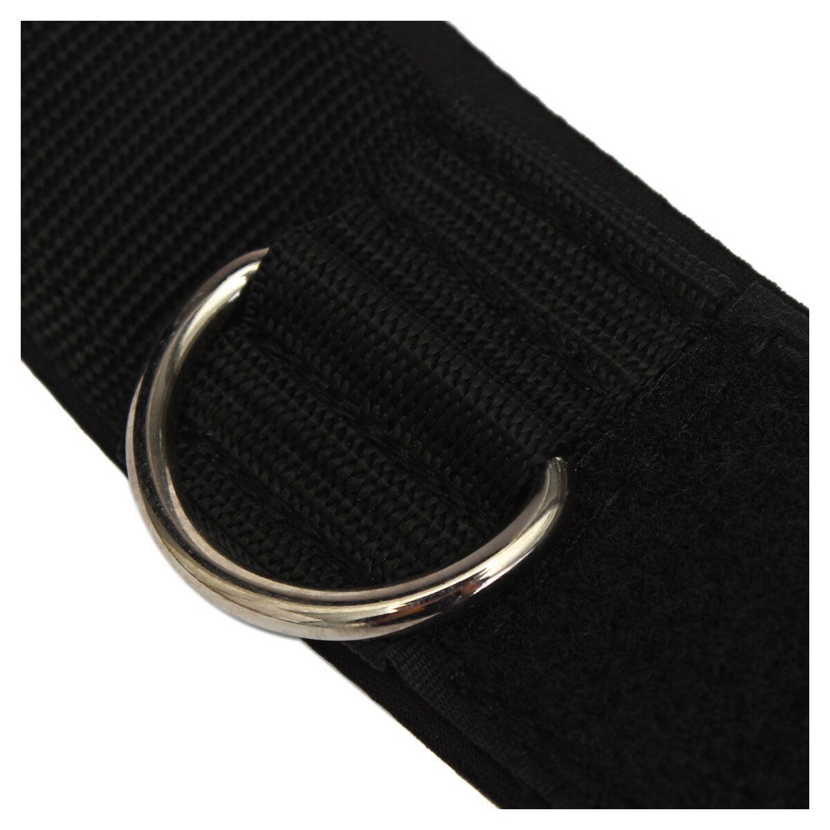 Cinturino alla caviglia D-squillare Multi palestra Cavo di Fissaggio Della Coscia Della Gamba Puleggia di Sollevamento Pesi Nero