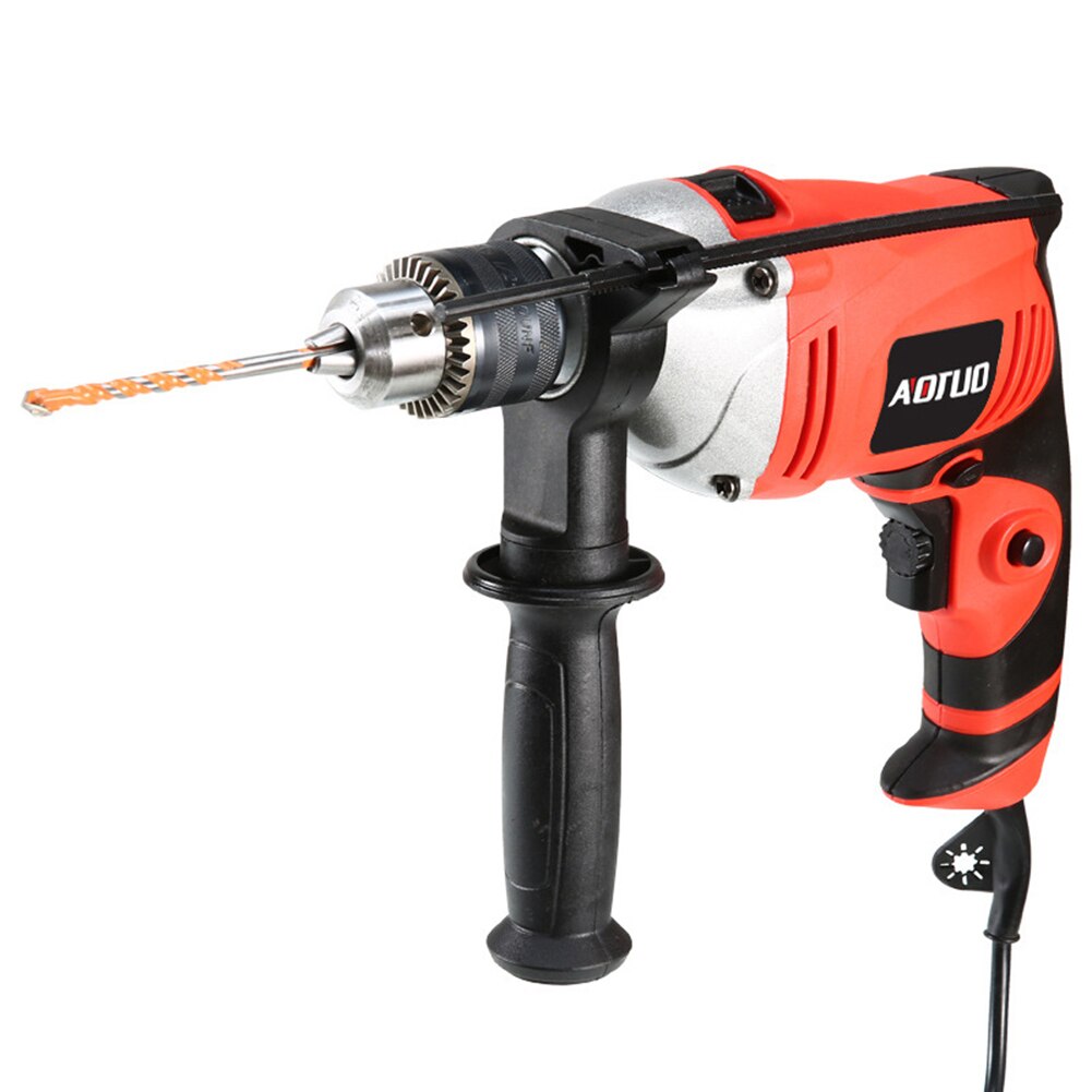 910W 220V Multi-Functional Industrial Grade Handheld Impact Drill Electric Rotary Hammer Drill Screwdriver Power Electric Tools