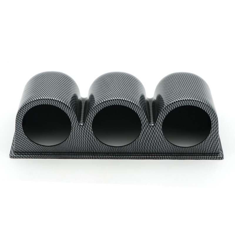 DRAGON GAUGE 52mm Car Gauge Pod Universal Carbon Single Double Triple Car Meters Holder for 2 Inch 52mm Gauges