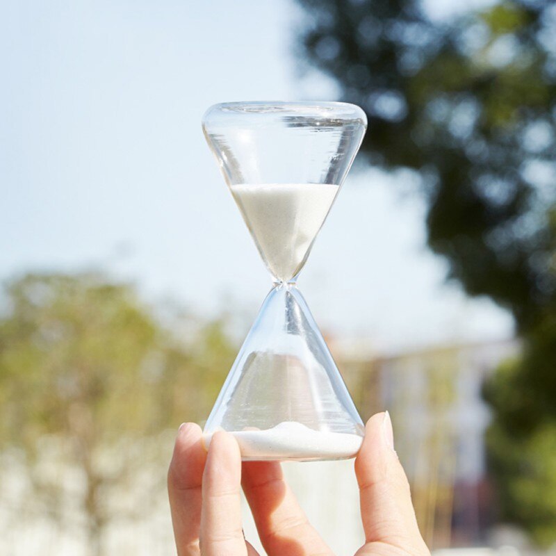 Hourglass timer 30 minutes and 15 minutes Time management tool Improve efficiency and achieve goals Stay focused