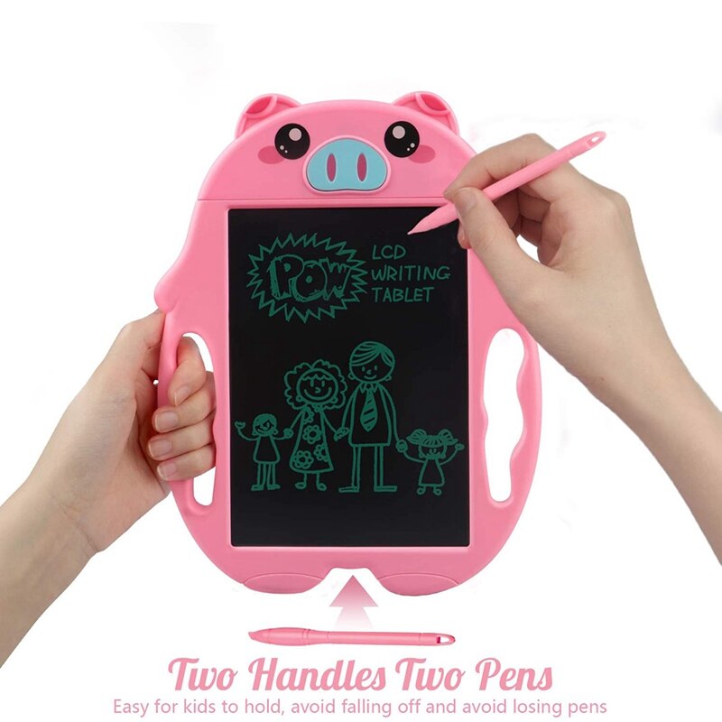 9 Inch Lcd Schrijven Tabletten Kleurrijke Bericht Tekening Leuk Voor Kinderen
