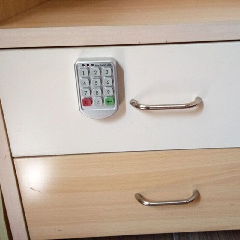 Electronic Combination Touch Screen Password Digital Number Code Lock for File Cabinet Locker Mail Box door lock
