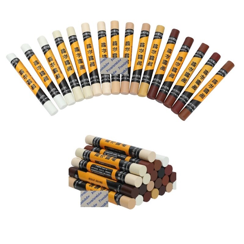 4 Teile/los Dia.12 * L97mm Möbel Kreide Holz Reparatur Wachs Füllstoff Schrank berühren hoch Kitt Farbe Stock
