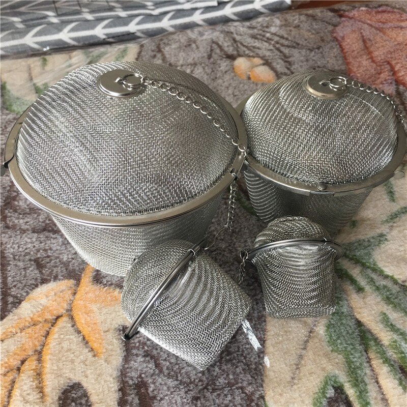 Herbruikbare rvs thee zetgroep mok zeef Mesh losse thee blad koffie spice filter voor theepot thuis keuken accessoires