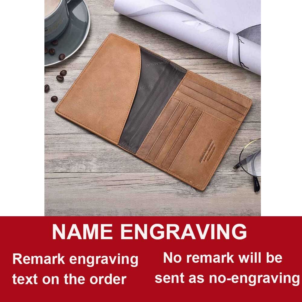 Billeteras para hombre con grabado de nombre, billetera delgada cuero de vaca 100% auténtico para tarjetas, billeteras para hombre de Vintage finas con tarjetero: brown1 engrave