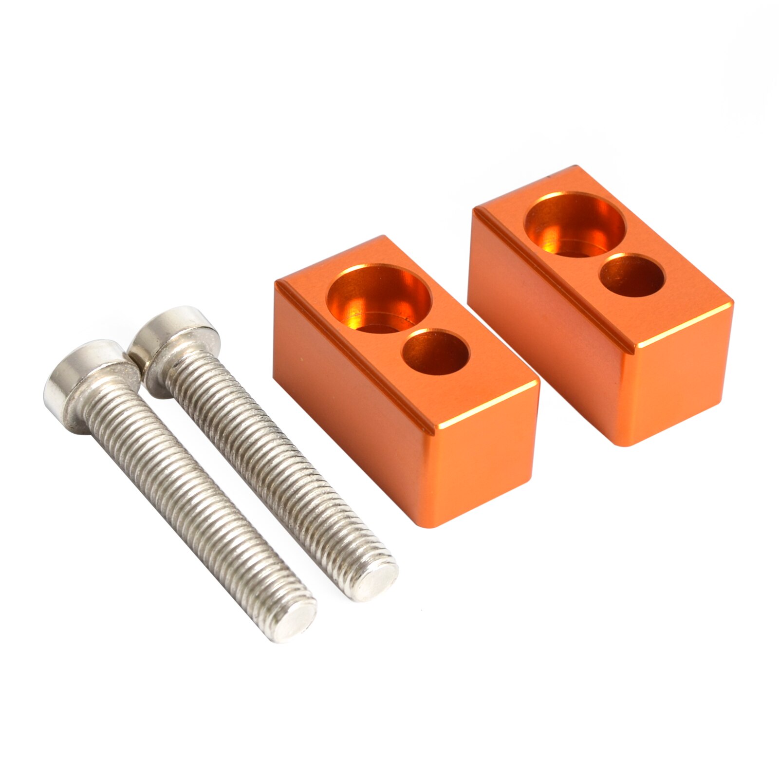 Nicecnc 22Mm Stuur Riser Voor Ktm Xcw Exc Excf 200 250 300 350 400 450 500 -2022 Cnc Handle Bar Riser Kit: Orange