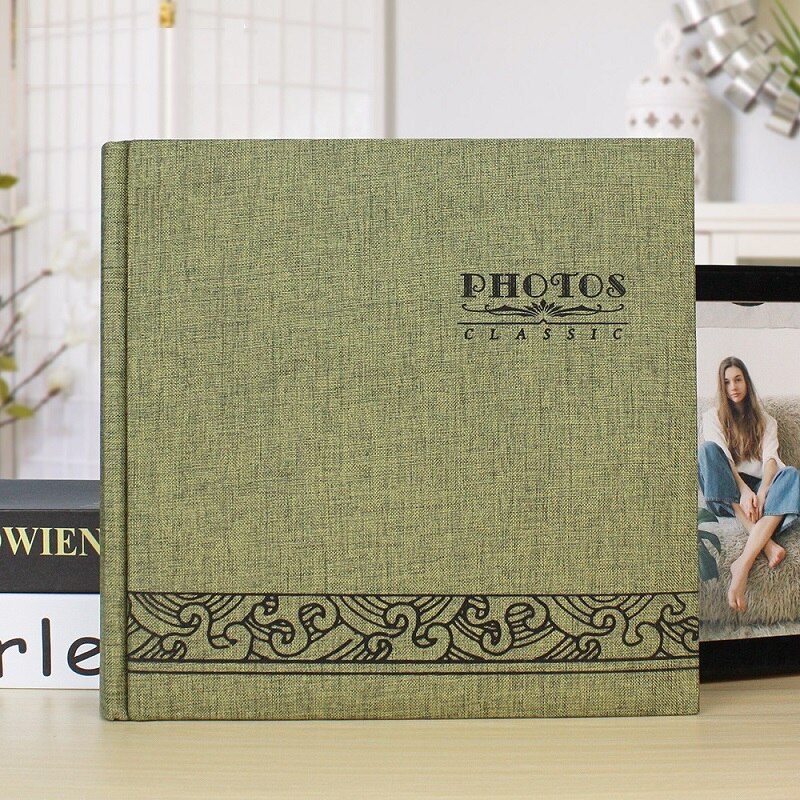6 tommer 200 lommer fotoalbum familie album bryllup billede album baby foto billede album håndlavet diy album ferie album