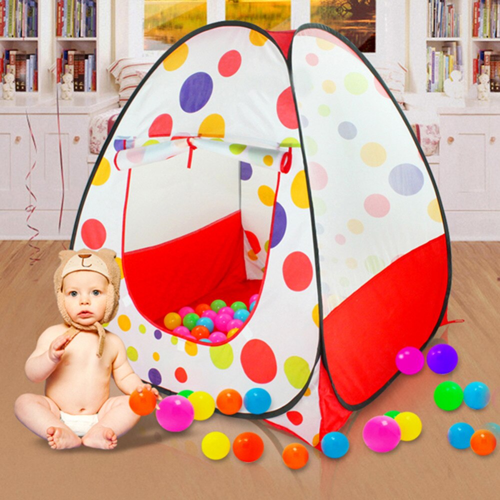 Baby spielzelt kinder indoor outdoor haus große tragbare ozeanbälle gartenhäuser für kinder