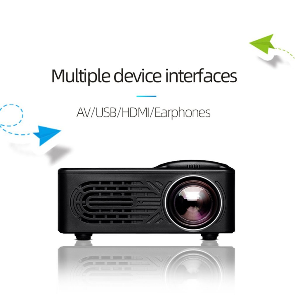1080P 4K 7000LM Led Mini Projector Full Hd Movie Home Theater Theater Av Draagbare Praktische Projector