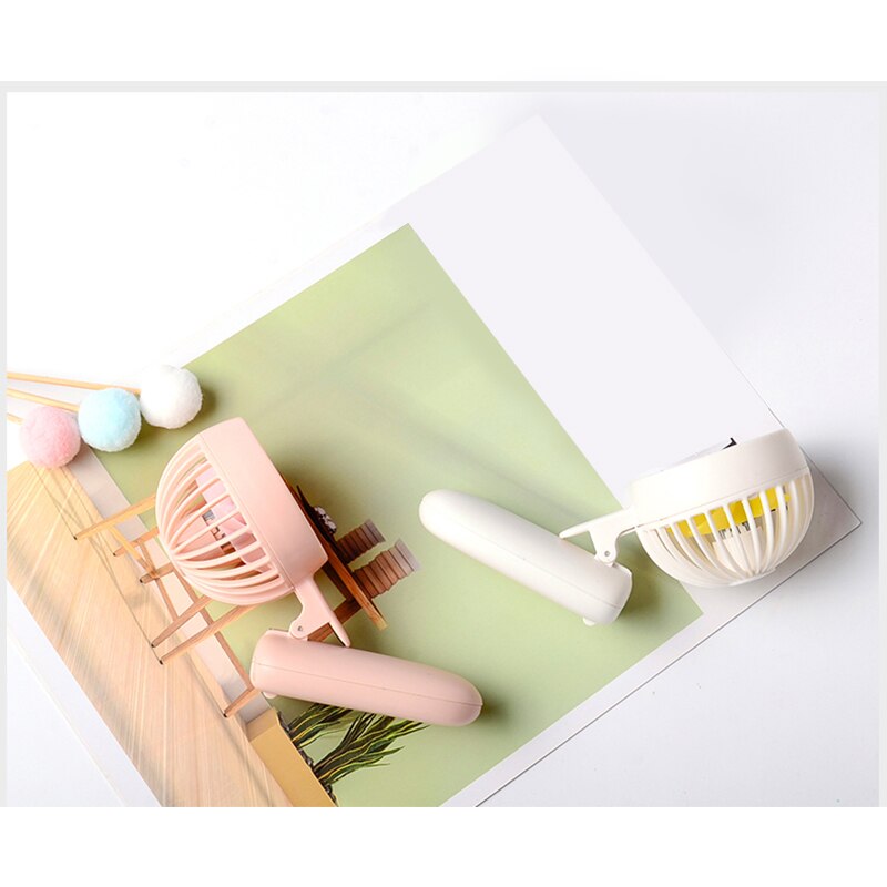 Oefen usb zak stille kleine ventilator draagbare handventilator luchtreiniging draagbare mini ventilator opladen usb ventilator met clip