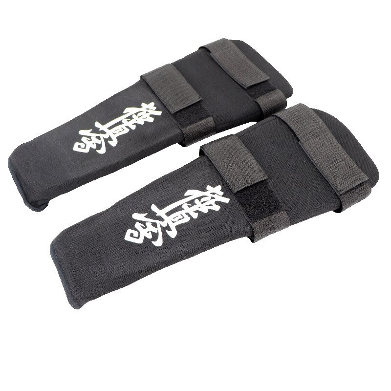 , hebilla Kyokushinkai, espinillera, protectores del pie, Kickboxing de algodón, entrenamiento Kyokushin, protección de los pies
