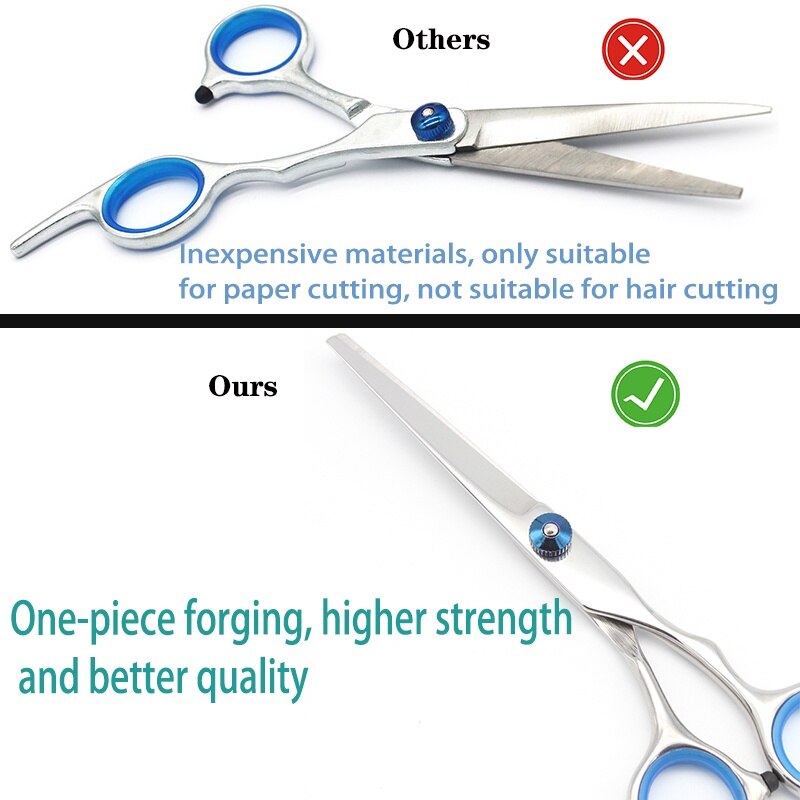 Zqzq Kappersscharen 6 Inch Haar Schaar Professionele Kapper Schaar Snijden Dunner Styling Tool Kappers Shear