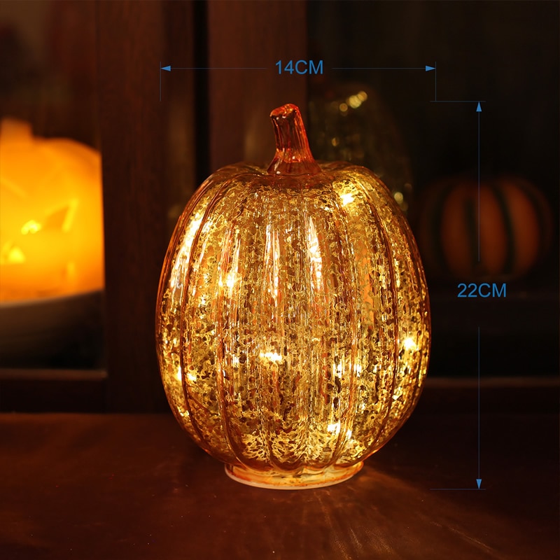 1 st pumpa flamlösa ljus led ljus doftljus velas bougie led lampa för halloween födelsedag bröllop dekoration