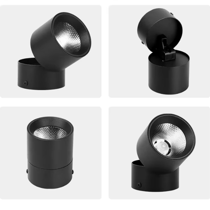 Lámparas de techo LED empotradas, foco plegable, decoración de habitación, accesorios de dormitorio, luces brillantes, decoración de pasillo, electrodoméstico