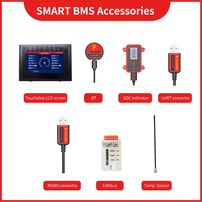 NTC Thermistors NTC Temperature Sensors For Daly Smart BMS Temperature Control Probe Daly BMS Accessaries
