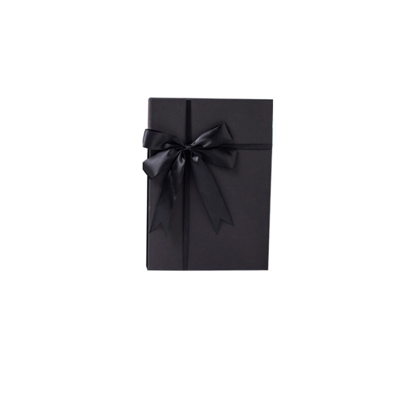 Box Container Packaging Wedding Party Case DIY Valentine's Day Flower Boxes for: S / Black